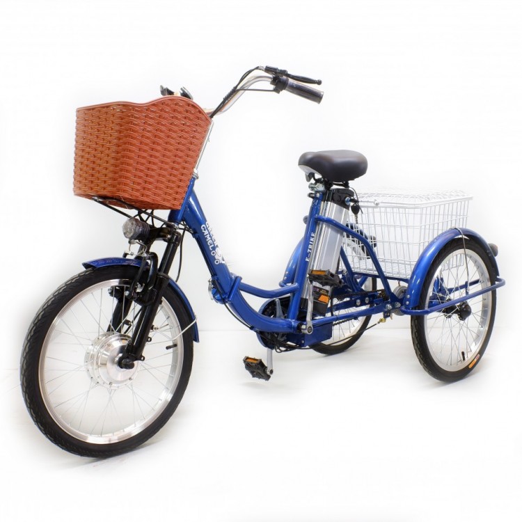Электровелосипед GreenCamel Трайк-20 (R20 500W 48V 15Ah) Складной фото7